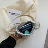 Colorful Drawstring Bucket Handbag for Women