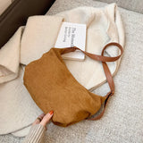 PU Leather Underarm Shoulder Bag for Women High Capacity Tote Bag