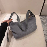 PU Leather Underarm Shoulder Bag for Women High Capacity Tote Bag