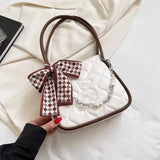 Casual Solid Shoulder Bag for Women, Versatile Mobile Handbag