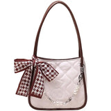 Casual Solid Shoulder Bag for Women, Versatile Mobile Handbag