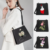 Wild Women Shoulder Messenger Small Square Bags Pattern Crossbody Handbag