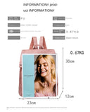 Women Backpack Pu leather Teenage Bags for Female Candy School Bag Outdoor