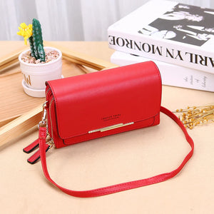 Women Chain Handbag Retro Casual Solid Women Totes Shoulder Bags