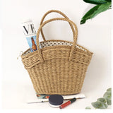 Women Hobos Beach Bag Shoulder Bag Straw Bag Lady Girls Handbags