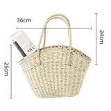 Women Hobos Beach Bag Shoulder Bag Straw Bag Lady Girls Handbags