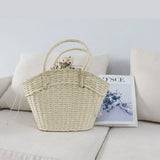 Women Hobos Beach Bag Shoulder Bag Straw Bag Lady Girls Handbags