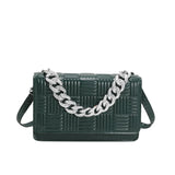 Chain Handle Women Shoulder Bag Messenger Small Square Bag Handbags
