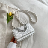 Chain Handle Women Shoulder Bag Messenger Small Square Bag Handbags