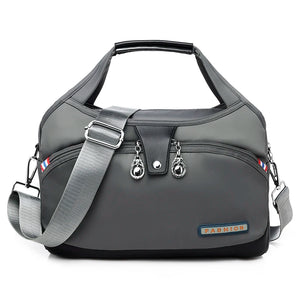 Women's Oxford Shoulder Bag Large Capacity Tote Bag with 10 Pockets