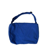 Canvas Zipper Tote Bucket Bag Large Capacity Shoulder Bag