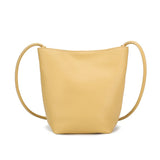 Women's Large Capacity Tote Bucket Bag Magnetic Button Diagonal Bag