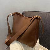 Women's Large Capacity Tote Bucket Bag