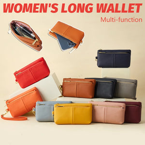 Multi-function Long Clutch Wallet Large Capacity Purse