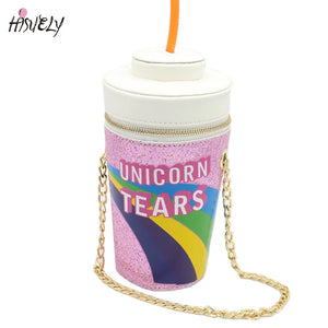 Skinny Dip Unicorn Tears Soda Bottle Shoulder Bag Handbag