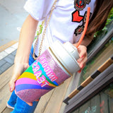 Skinny Dip Unicorn Tears Soda Bottle Shoulder Bag Handbag