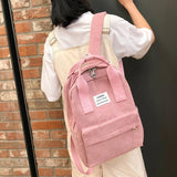 Female Backpack College School Bag Harajuku Travel Shoulder Bags