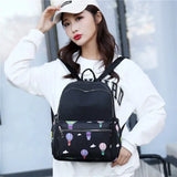 Female Backpacks Ladies School Bags Printing Travel Bags for Women Bags Retro Ca