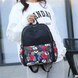 Female Backpacks Ladies School Bags Printing Travel Bags for Women Bags Retro Ca