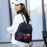 Female Backpacks Ladies School Bags Printing Travel Bags for Women Bags Retro Ca
