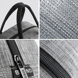Cationic Fabric Waterproof Lunch Bag Women Men
