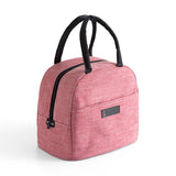 Cationic Fabric Waterproof Lunch Bag Women Men