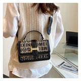 Guffini Small Square Bag One Shoulder Messenger Handbag