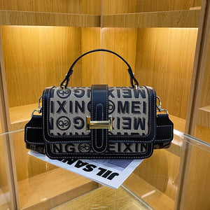 Guffini Small Square Bag One Shoulder Messenger Handbag