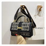 Guffini Small Square Bag One Shoulder Messenger Handbag