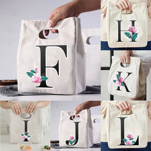 Print Bento Box Bag Thermal Insulated Lunch Bag for Kids