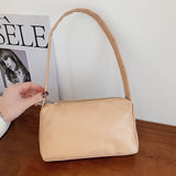 Women Handbag Shoulder Top Handle Bag PU Leather Casual Small Totes Female
