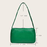 Women Handbag Shoulder Top Handle Bag PU Leather Casual Small Totes Female
