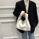 Retro PU Leather Top Handle Bag Women Shoulder Totes Underarm Small Clutch