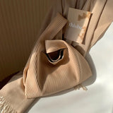 Retro PU Leather Top Handle Bag Women Shoulder Totes Underarm Small Clutch