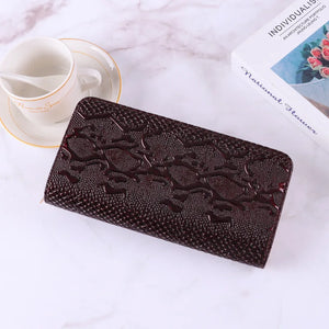 Dragon Pattern Women's Wallet Large Capacity Long Handbag