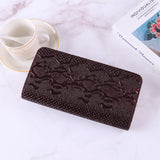 Dragon Pattern Women's Wallet Large Capacity Long Handbag