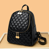 Leather Backpack Women Shoulder Bags Travel Back pack School Bags for Girls