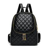 Leather Backpack Women Shoulder Bags Travel Back pack School Bags for Girls