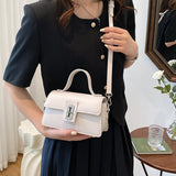 High Pu Leather Women's Crossbody Bags Classic Top Handle Handbags