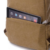 Vintage Men Canvas Backpack School Bag Casual Travel Rucksack Shoulder Laptop