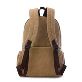 Vintage Men Canvas Backpack School Bag Casual Travel Rucksack Shoulder Laptop