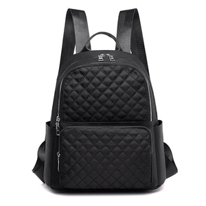 Waterproof Nylon Backpacks Women Large Capacity Travel School Bags