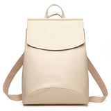 High Women Backpack PU Leather Backpacks for Teenage Girls