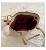 High-capacity Tote Bag Commuter Bag Female Joker Texture Bag