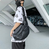 Unisex Hip Hop Chest Bag Nylon Shoulder Fanny Pack