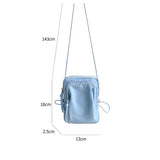 Hot Ladies Mini Crossbody Phone Bag Nylon Women Shoulder Bag Youth