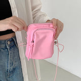 Hot Ladies Mini Crossbody Phone Bag Nylon Women Shoulder Bag Youth