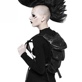 Hot Women's Backpack American Dark Punk Outdoor PU Leather Bag