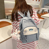 Small Multi-Pocket Travel Backpack for Teenage