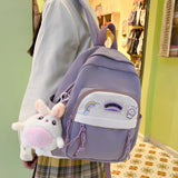 Small Multi-Pocket Travel Backpack for Teenage